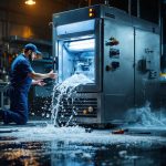 Escenarios comunes cuando tu máquina de hielo pierde agua