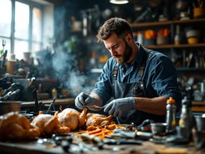 Problemas comunes en los asadores de pollos